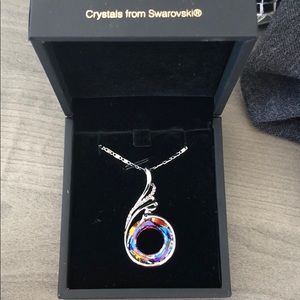 Kate Lynn nirvana of Phoenix Swarovski necklace